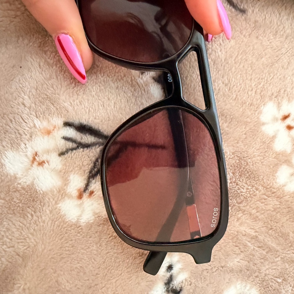 Soros Black and Brown Women's Sunglasses